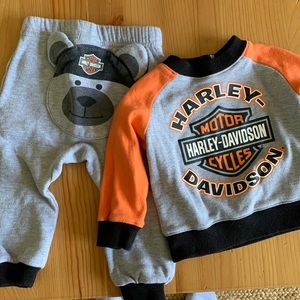 Harley Davidson sweats, 12 month infant unisex